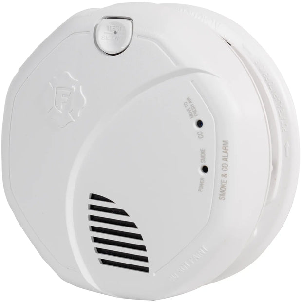 SpyWfi™ Rauchmelder mit versteckter Kamera – 4K UHD, WLAN, Frontansicht - My Home Security
