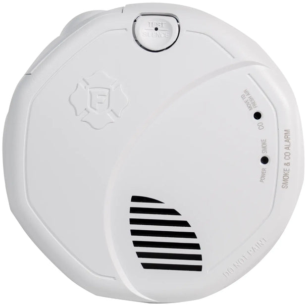 SpyWfi™ Rauchmelder mit versteckter Kamera – 4K UHD, WLAN, Frontansicht - My Home Security
