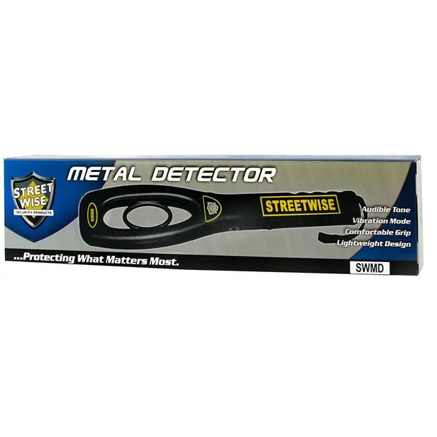 Streetwise Finger-Griff Metalldetektor mit Gürtelholster - My Home Security
