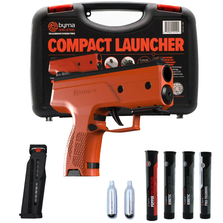 Byrna CL Pfefferspray Selbstverteidigungs-Set mit Nicht-Tödlichen Projektilepistole - My Home Security
