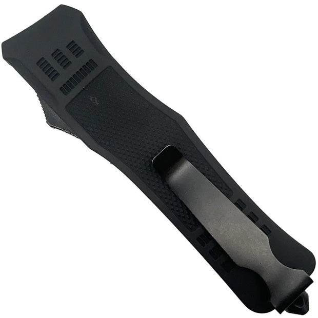 Streetwise Automatik OTF Messer aus Stahl 9,5 cm mit Glasbrecher und Etui - My Home Security