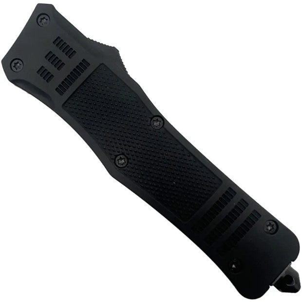 Streetwise Automatik OTF Messer aus Stahl 9,5 cm mit Glasbrecher und Etui - My Home Security