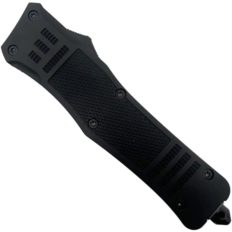 Streetwise Automatik OTF Messer aus Stahl 9,5 cm mit Glasbrecher und Etui - My Home Security