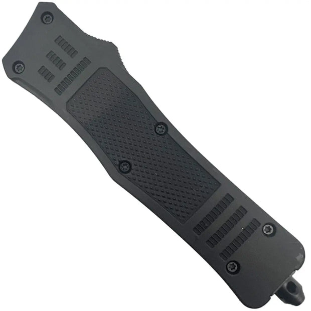 Streetwise Automatischer OTF-Messer aus Stahl 8,3 cm mit Glasbrecher und Etui - My Home Security