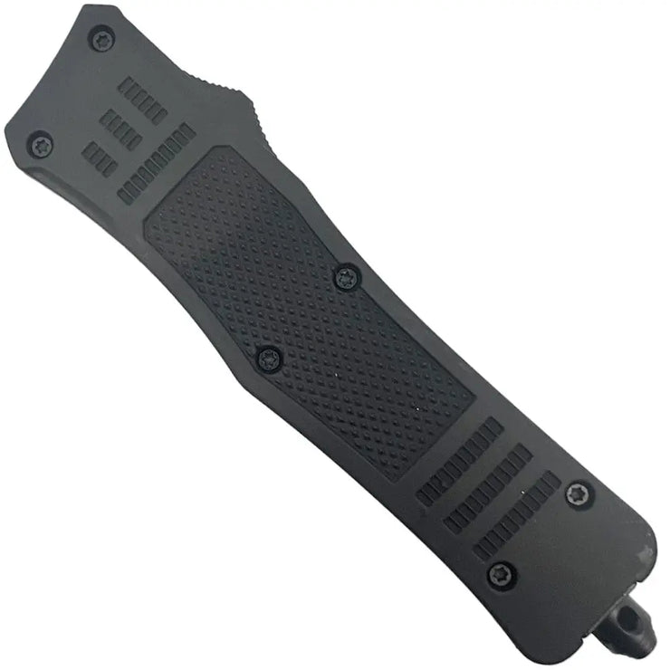 Streetwise Automatischer OTF-Messer aus Stahl 8,3 cm mit Glasbrecher und Etui - My Home Security