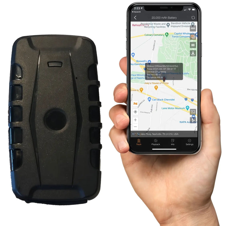 iTrail Langzeit-GPS-Tracker mit 4G, wiederaufladbar - My Home Security