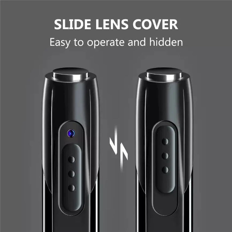 SpyWfi Kugelschreiber mit versteckter, wiederaufladbarer Überwachungskamera – 1080p HD DVR - My Home Security