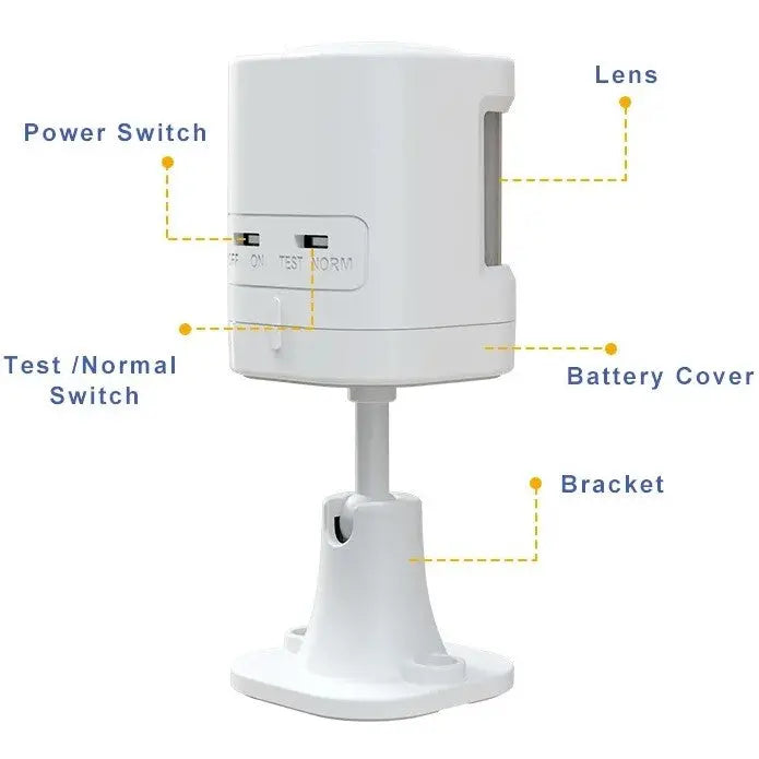 Smart WiFi-Alarmanlage mit 4G-Kabel- und Drahtlos-Sicherheitssystem - My Home Security