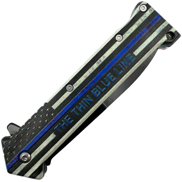 Klappmesser mit Federspange aus Edelstahl, 3,5 Zoll - My Home Security