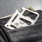 11-in-1 Geldbörse mit Kreditkartenfach, Taschenlampe und Mehrzweckmesser - My Home Security