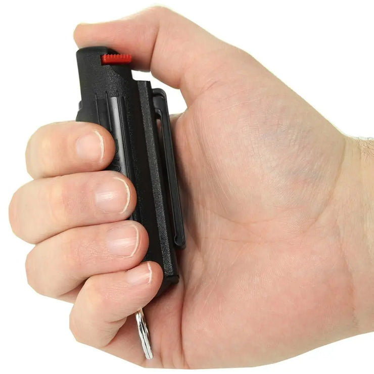 Streetwise 18er Hartschalen-Pfefferspray mit Schlüsselanhänger - My Home Security