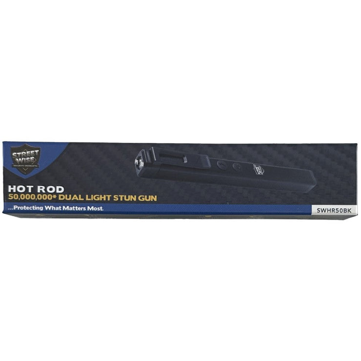 Streetwise Hot Rod wiederaufladbare Doppel-Stunpistole mit 50M Reichweite - My Home Security