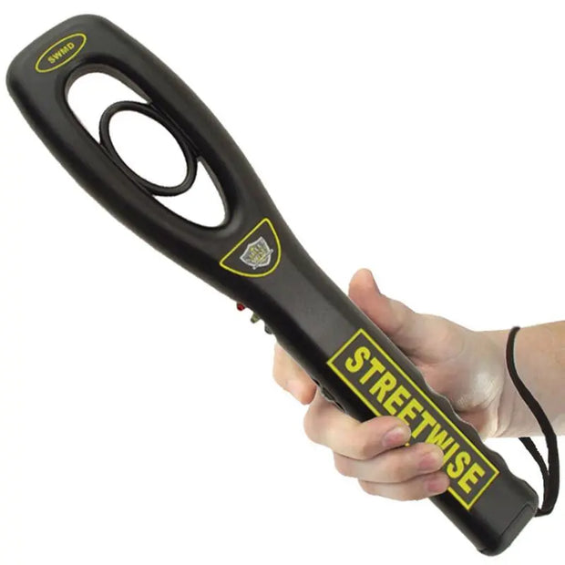 Streetwise Finger-Griff Metalldetektor mit Gürtelholster - My Home Security