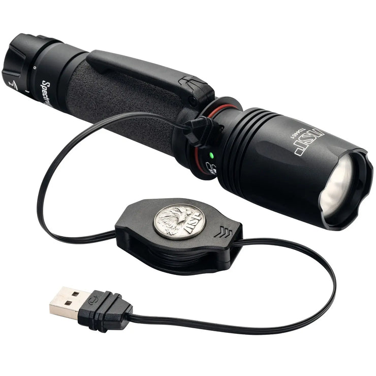 ASP Spectrum DF Polizeidienst wiederaufladbare LED-Taschenlampe 300 lm - My Home Security
