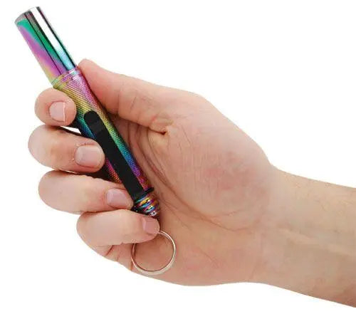 Sicherheits-Expandierbarer Stahl-Schlüsselanhänger mit Plasma, 12 Zoll - My Home Security