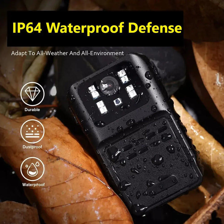 WLAN Nachtsicht-Körperkamera für Polizei mit Akku, 1080p HD - My Home Security